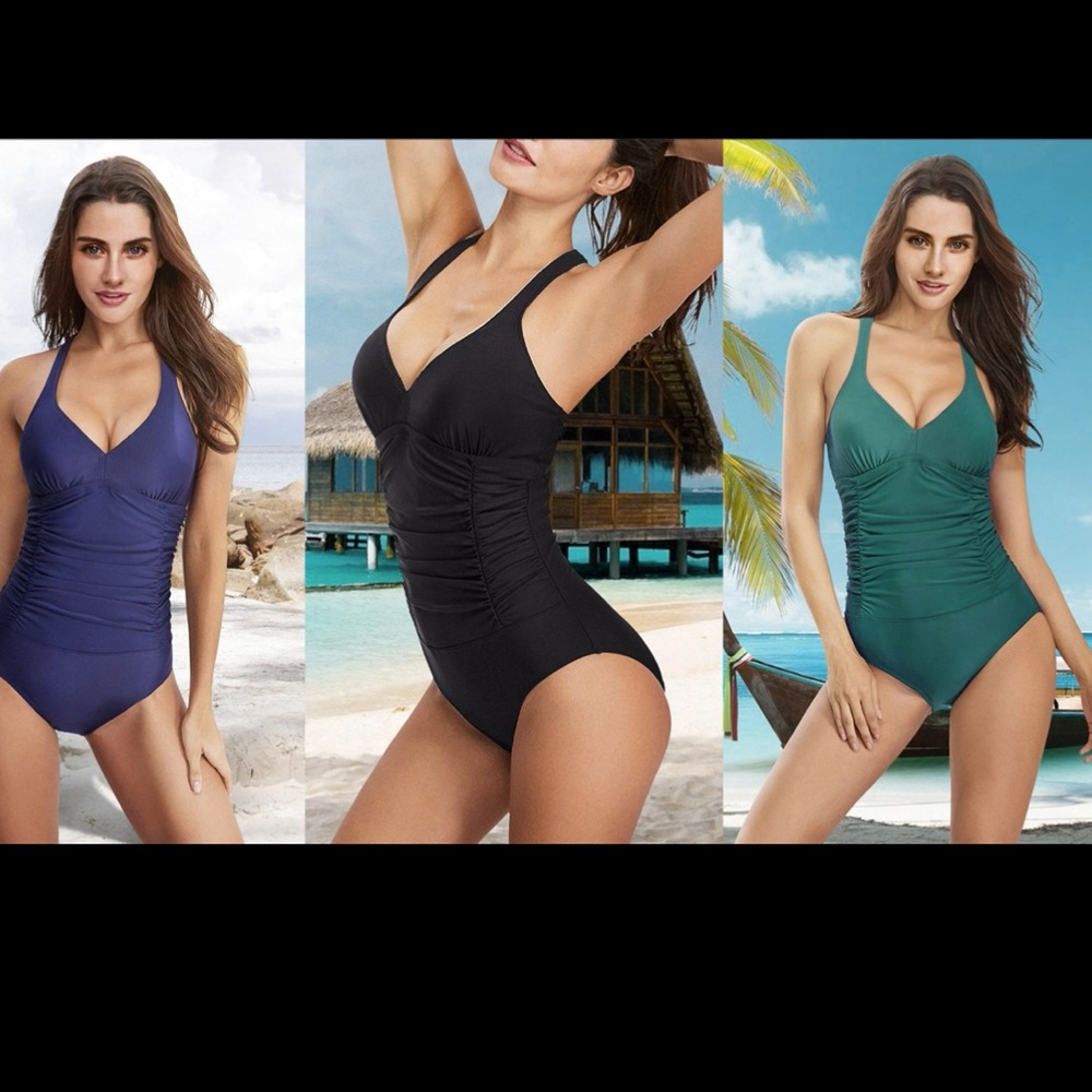 NWOT Cluci Swimsuit.One piece. Size L. Never worn. No tag. With hygiene strip.